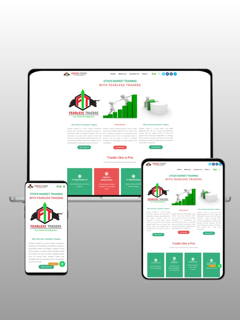 Fearless Traders Website